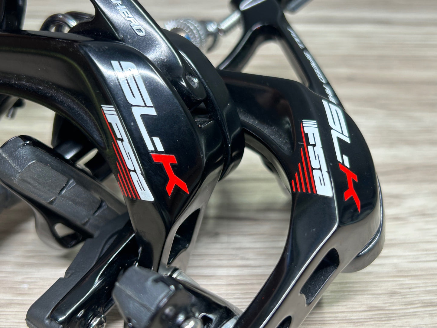 GI745 FSA SL-K キャリパーブレーキ 前後セット 黒