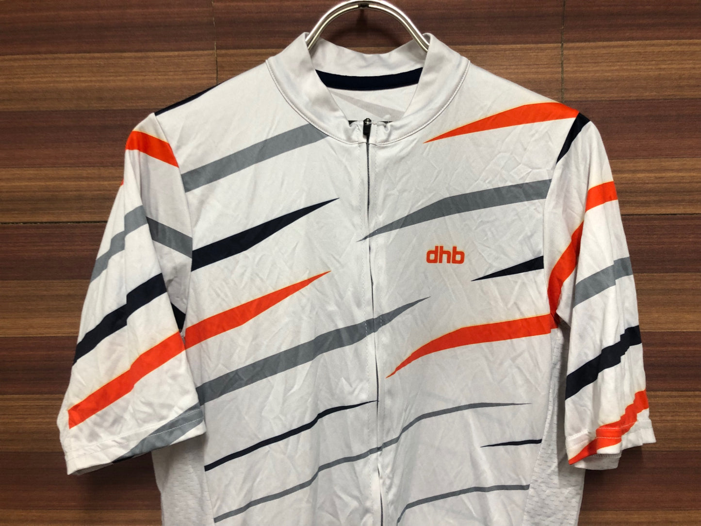 IU235 dhb BLOK 半袖 サイクルジャージ 白 XS