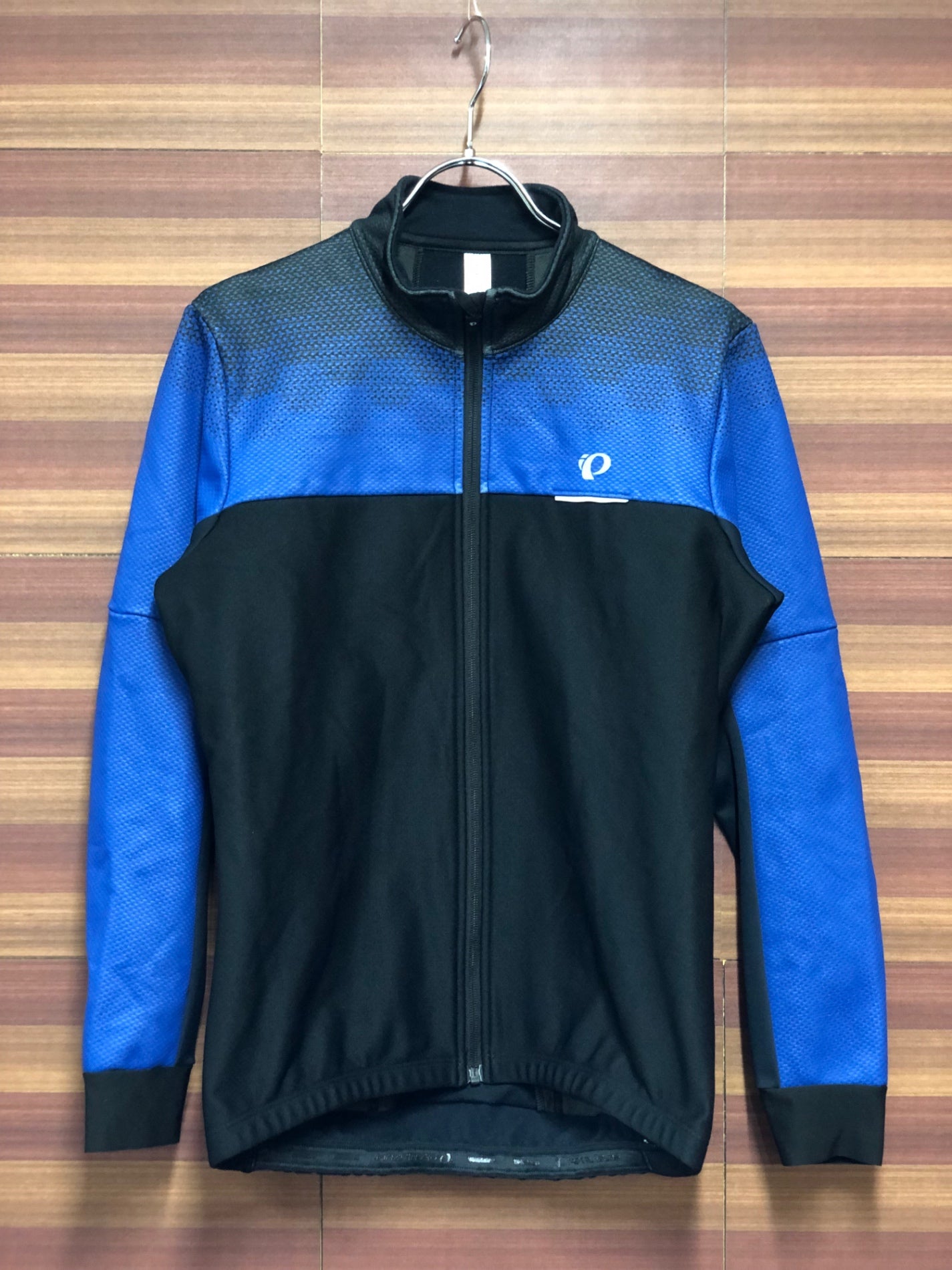 IK242 パールイズミ PEARL iZUMi 長袖 サイクルジャケット 裏起毛 青黒 M