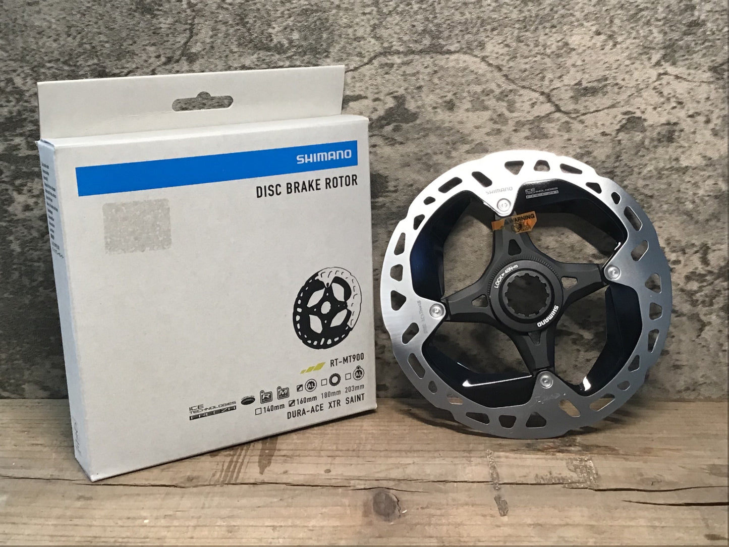 IP377 シマノ SHIMANO XTR RT-MT900 ディスクブレーキ ローター Φ160