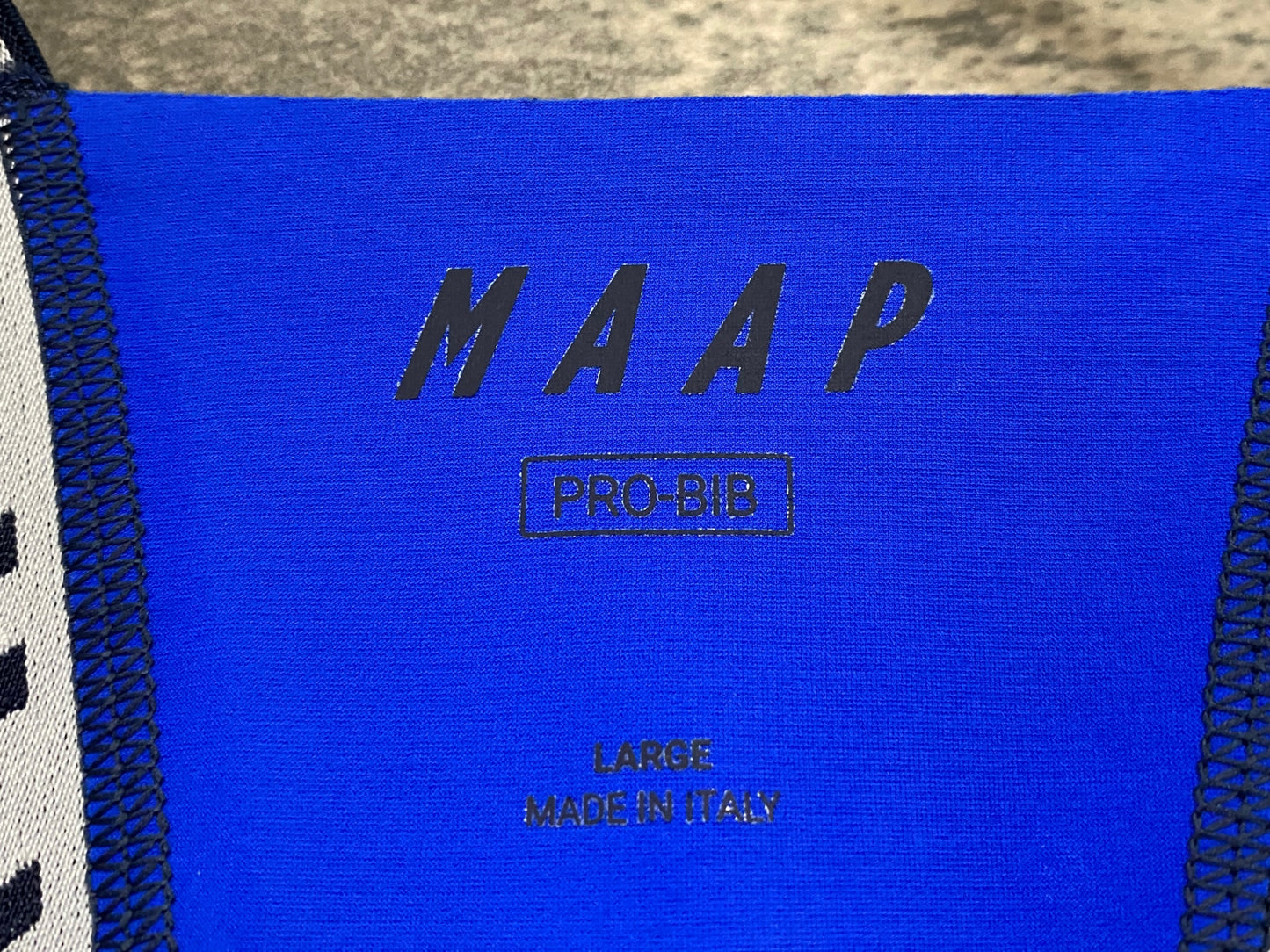 JA884 マープ MAAP PRO BIB ビブタイツ ネイビー L 裏起毛