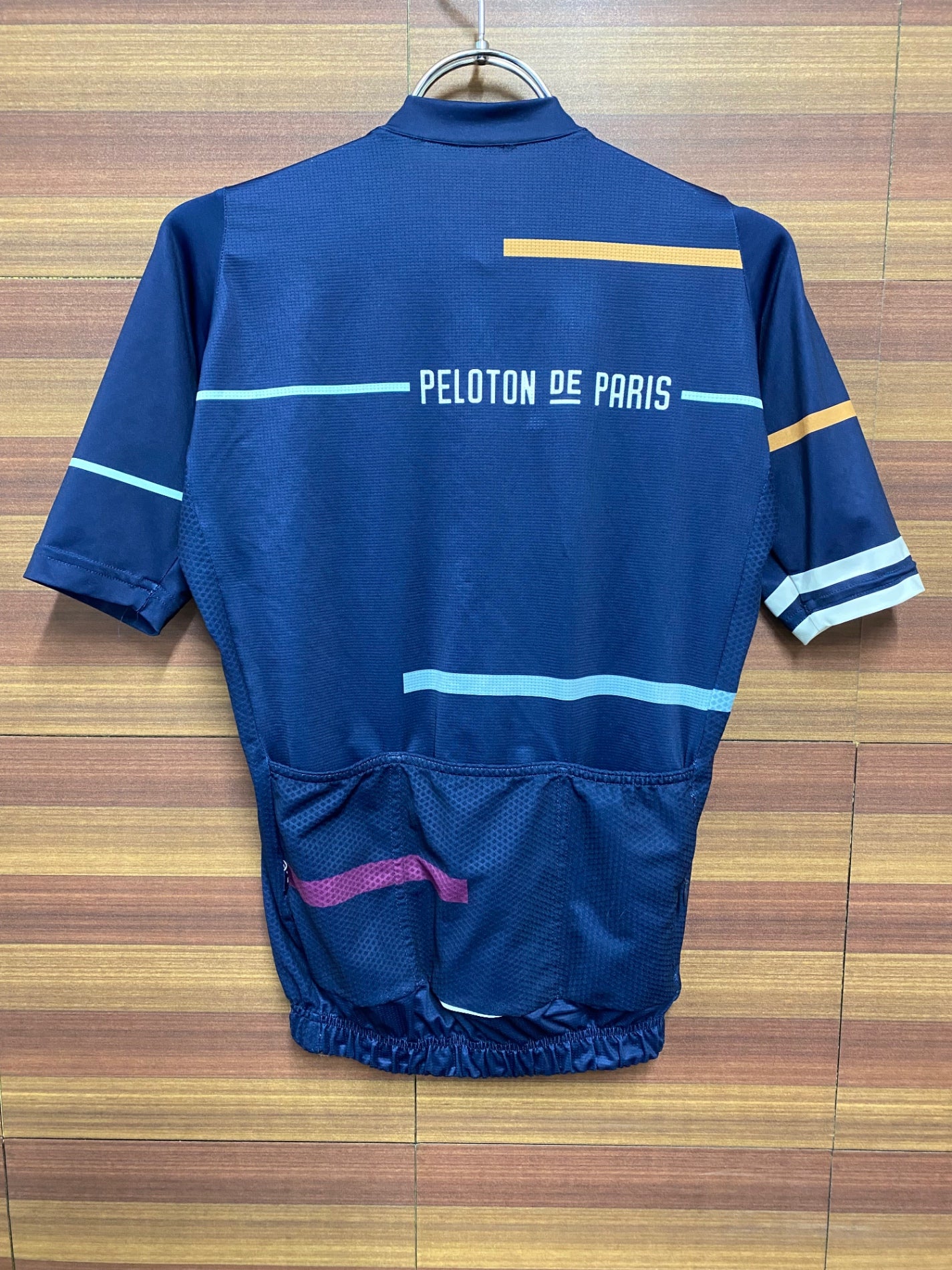 IC626 プロトンドパリ PELOTON DE PARIS SPRINTEUR JERSEY MAN 半袖 紺 S