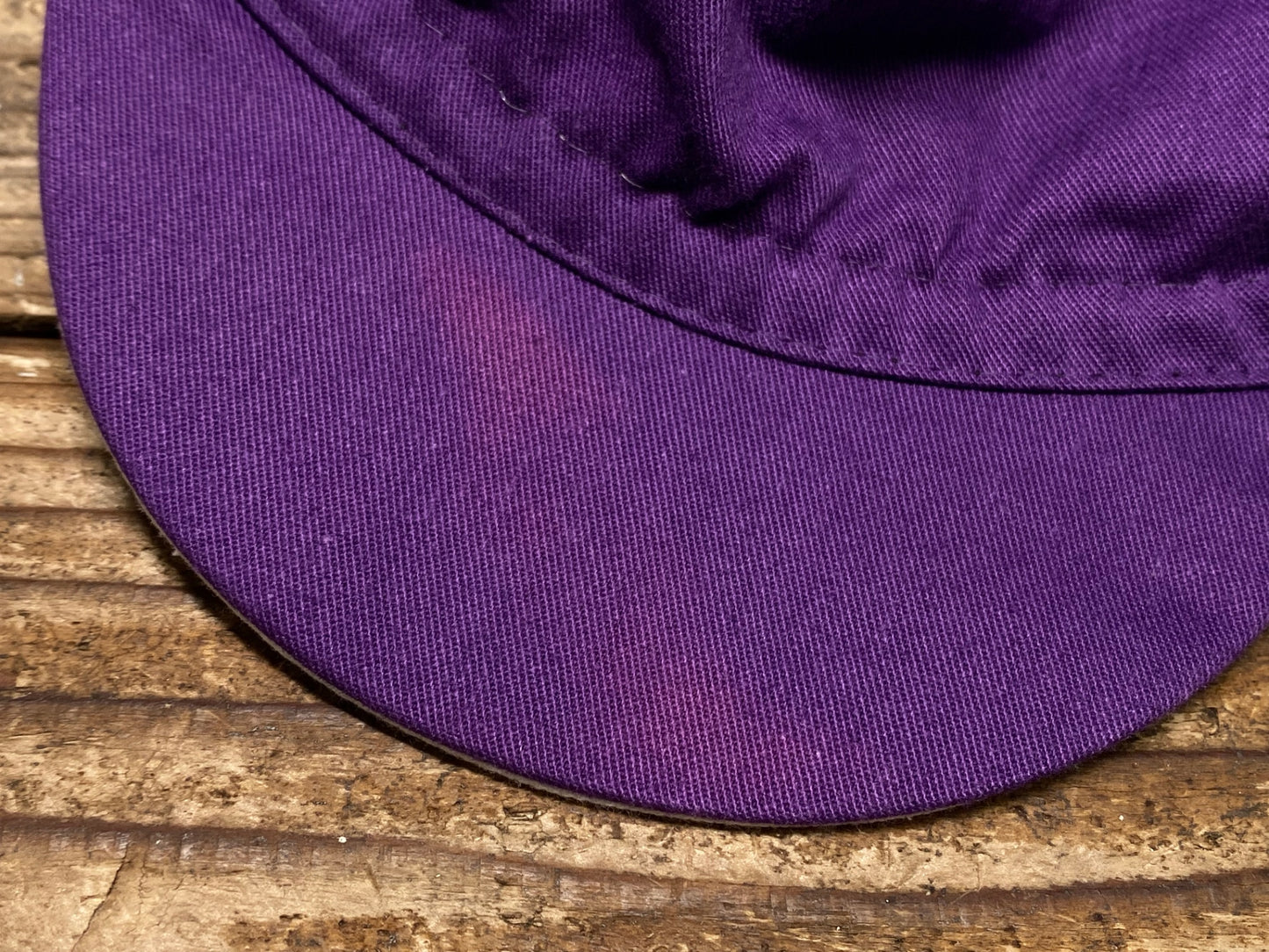 IS739 カフェドシクリステ CAFE DU CYCLISTE サイクルキャップ 紫 フリーサイズ