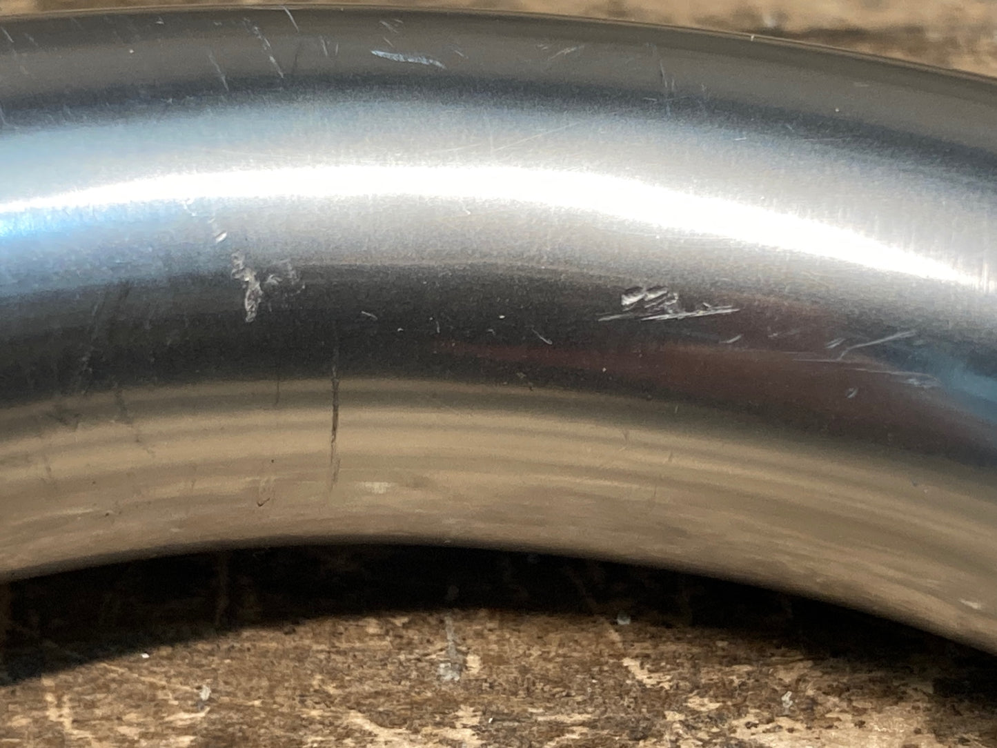 IY530 日東 NITTO B206 ライザーバー 実測525mm Φ25.4