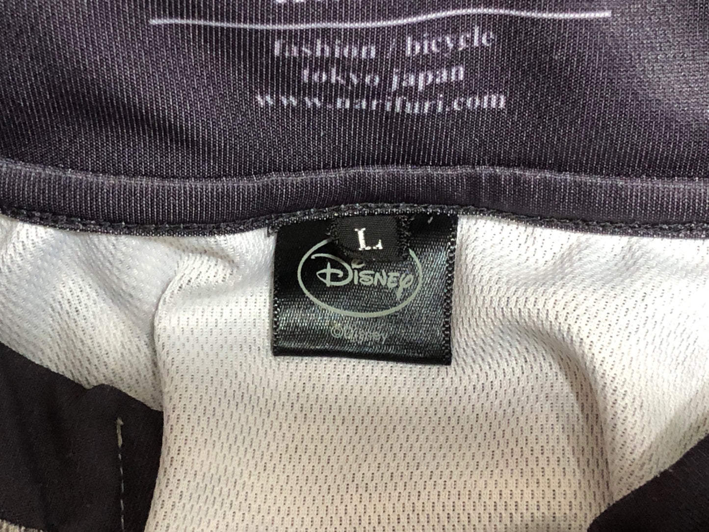 IN285 ナリフリ NARIFURI 半袖 サイクルジャージ ミッキー Lサイズ