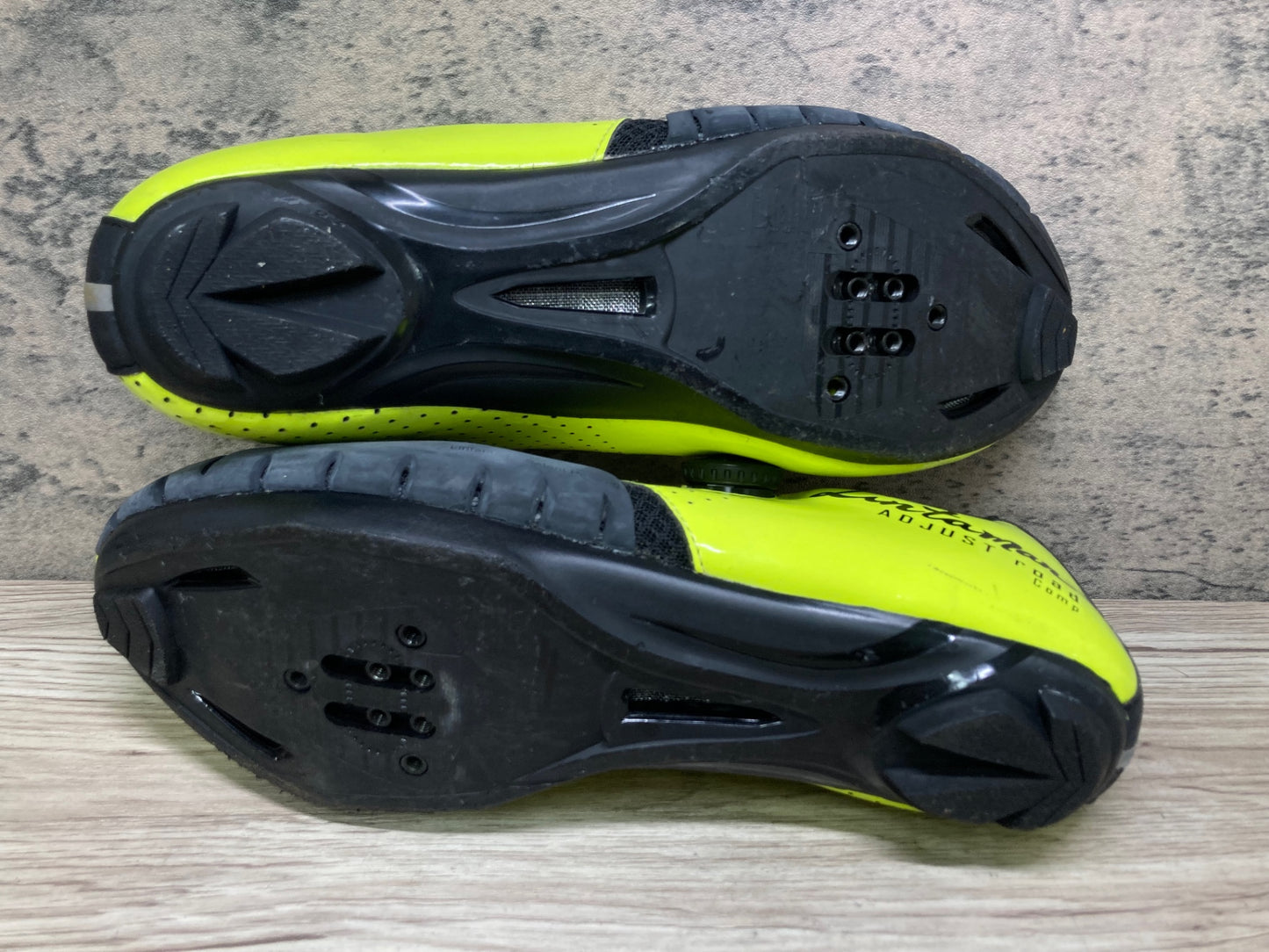 JA288 リンタマン LINTAMAN ADJUST road comp ビンディングシューズ イエロー EUR42