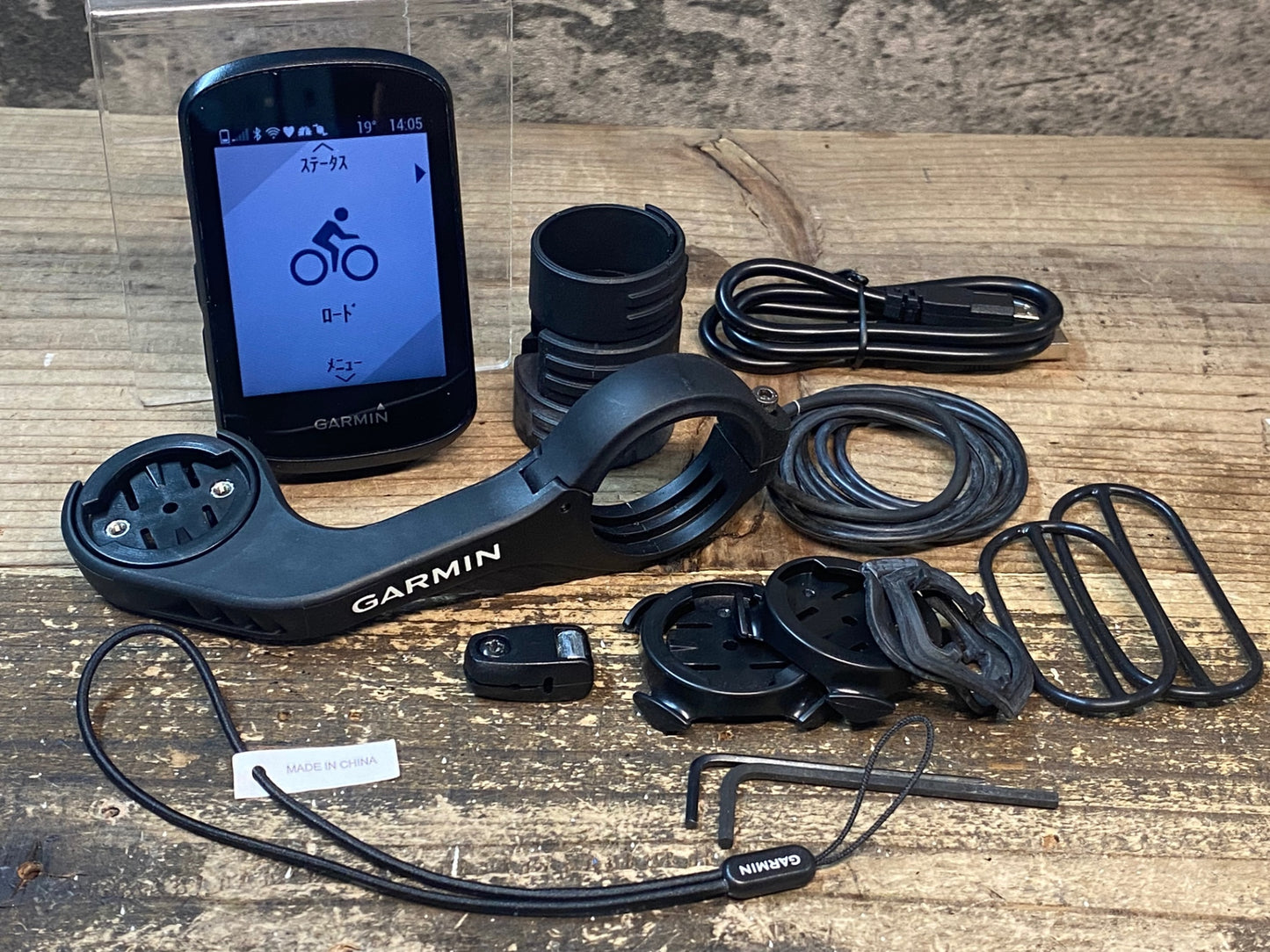 IV596 ガーミン GARMIN EDGE 530J サイクルコンピューター 本体のみ ※起動確認済み