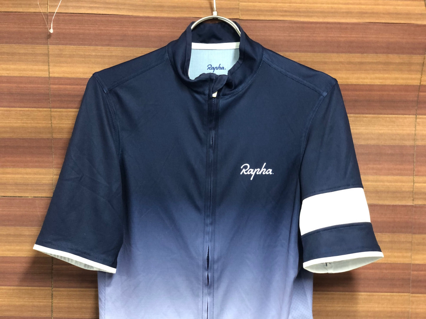 IP668 ラファ RAPHA SUPER LIGHT WEIGHT JERSEY 半袖 サイクルジャージ 紺 Mサイズ