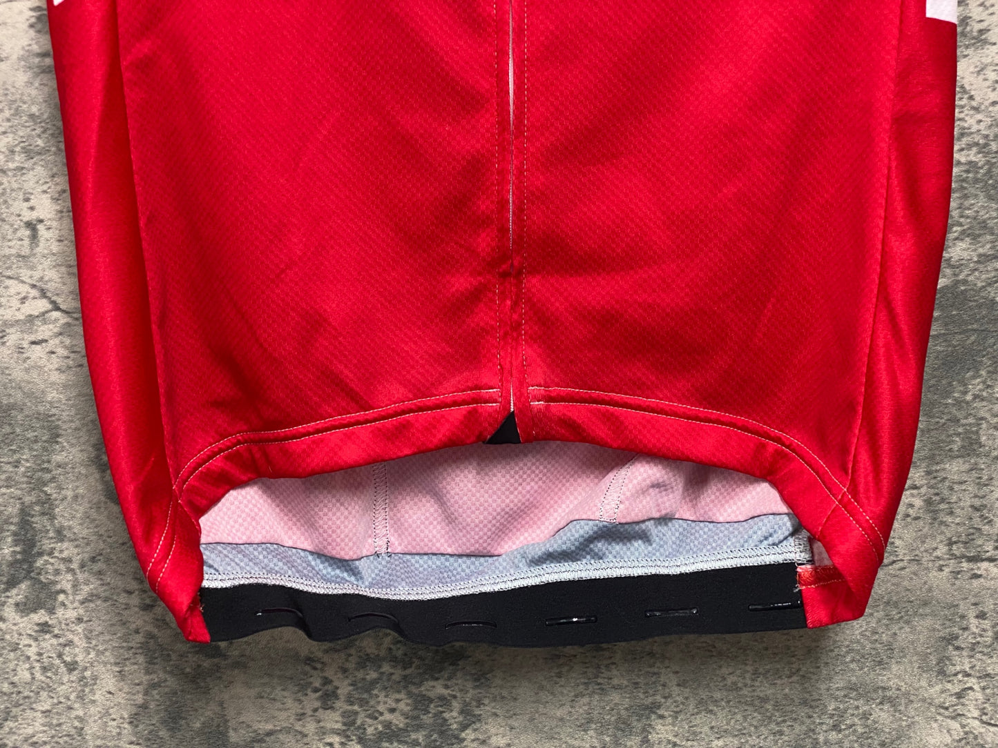 JB908 アソス ASSOS LTD EDITION TOKYO 2020 SWISS 半袖 サイクルジャージ 赤 白 M