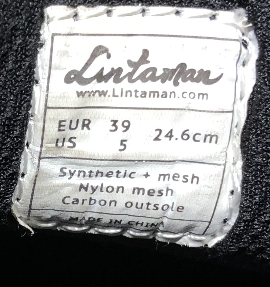 IJ963 リンタマン Lintaman ADJUST Pro plus ビンディングシューズ  SPD-SL 黒 EU39