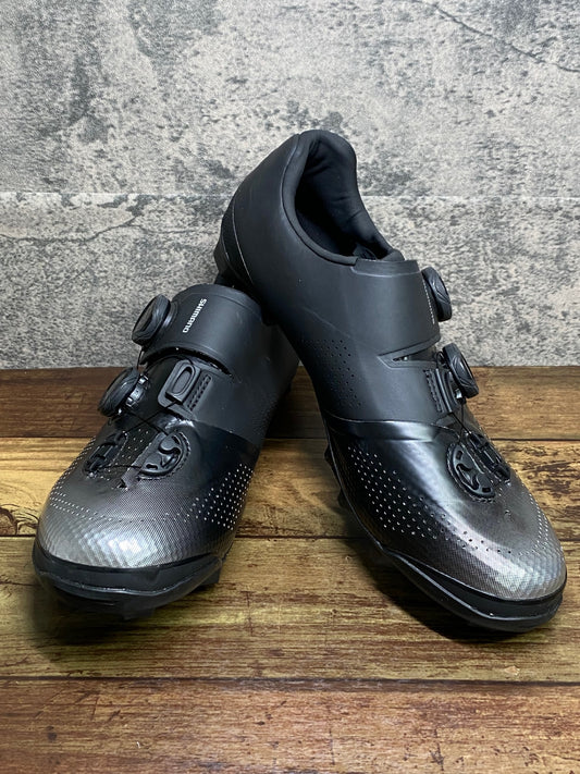 IO387 シマノ SHIMANO XC7 SHXC702M ビンディングシューズ 黒 EU41 SPD
