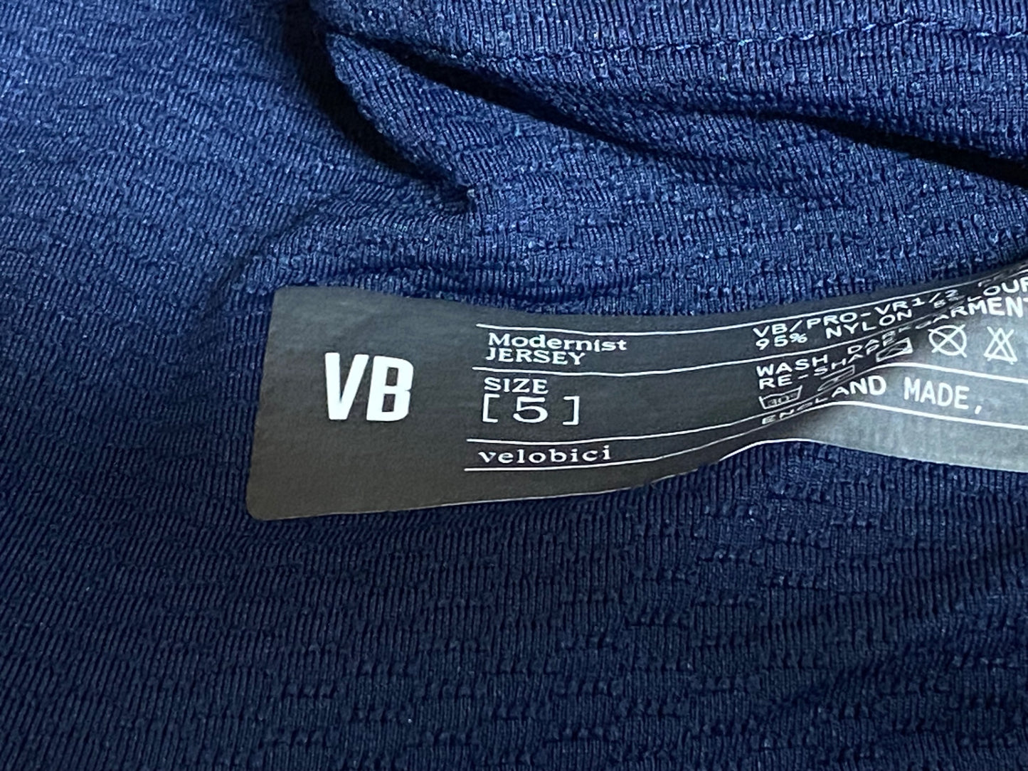 IO519 ヴェロビチ velobici MODERNIST JERSEY 半袖 サイクルジャージ 紺 5