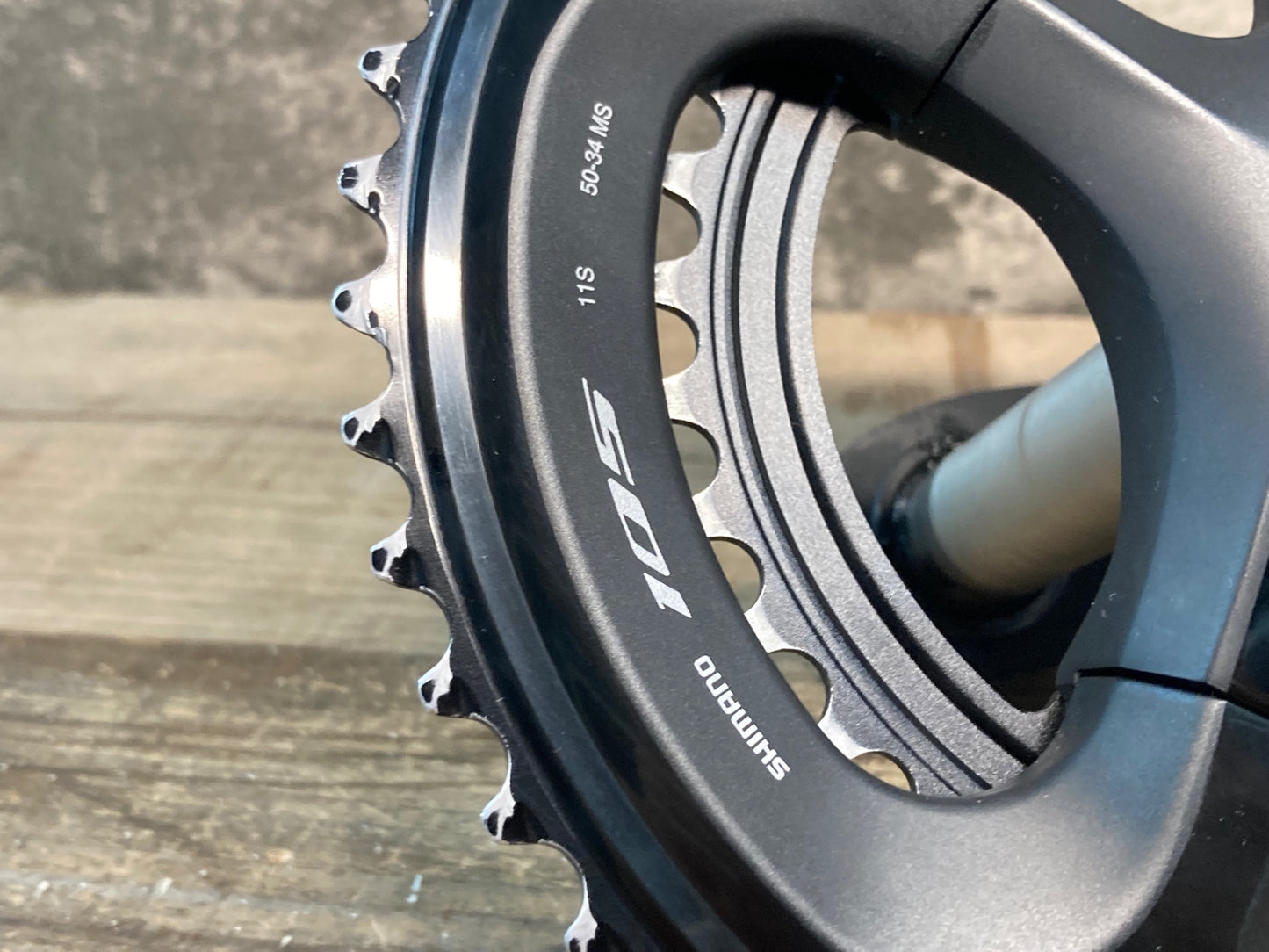 JA657 シマノ SHIMANO 105 FC-R7000 クランクセット 170mm 50/34T