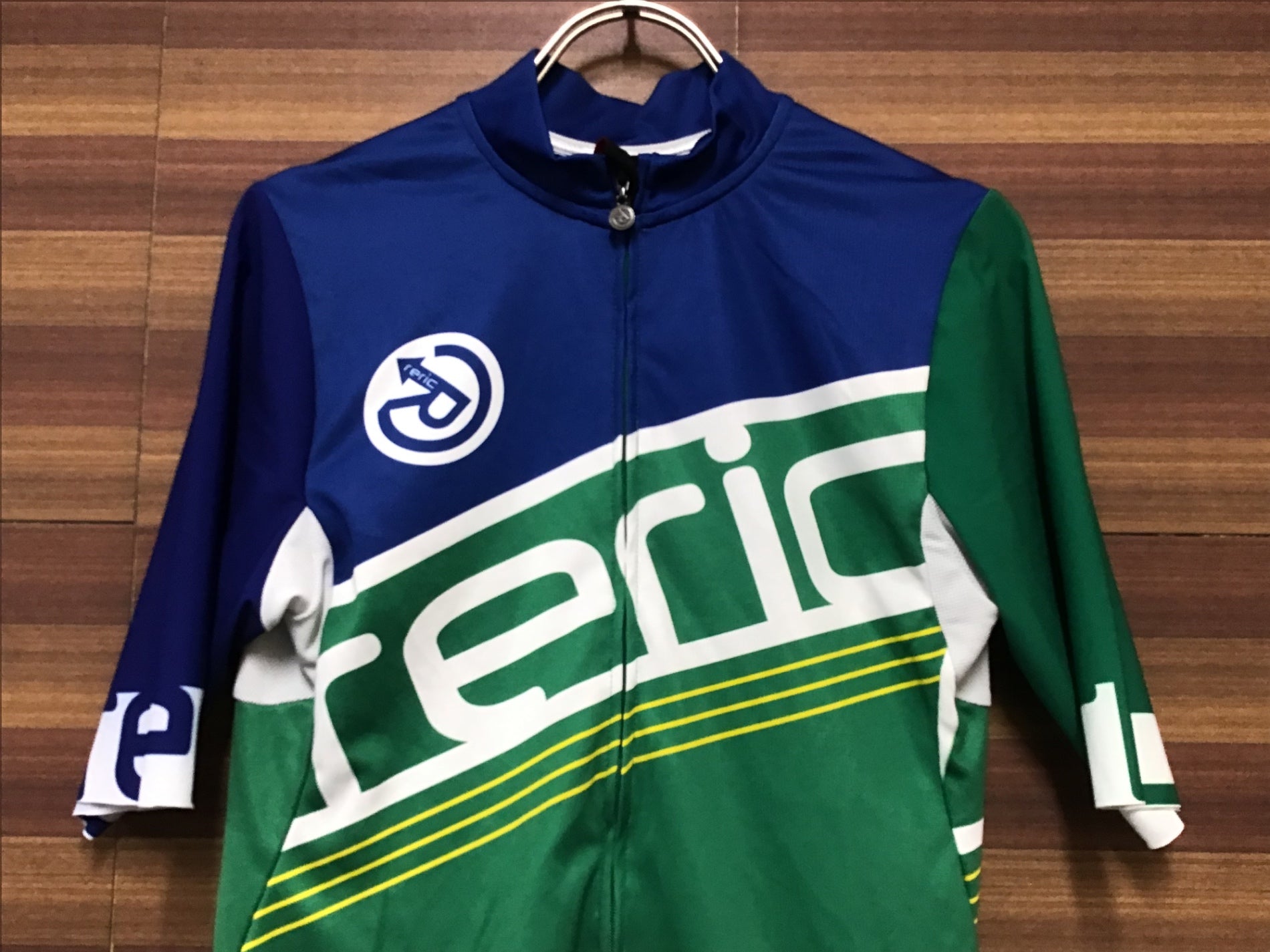 HS458 レリック reric 半袖 サイクルジャージ XLサイズ 緑 青 – BICI