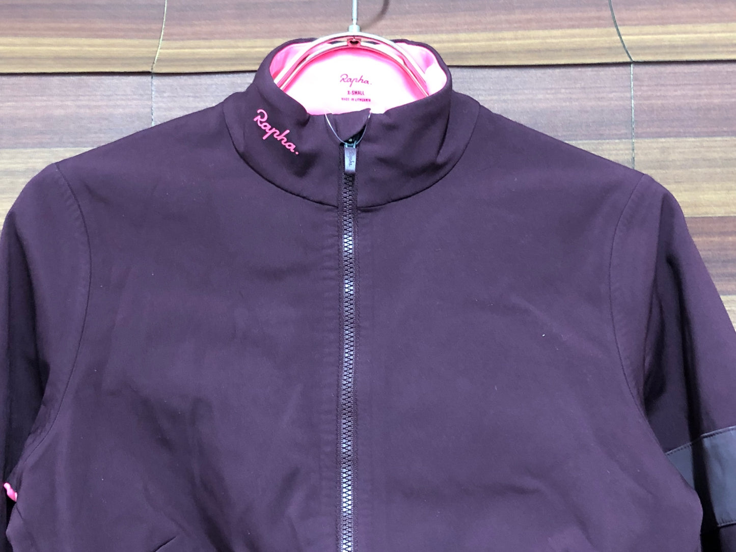 IT453 ラファ Rapha SOUPLESSE TRAINING JACKET - WINE TASTING 長袖 サイクルジャケット ワインレッド XS