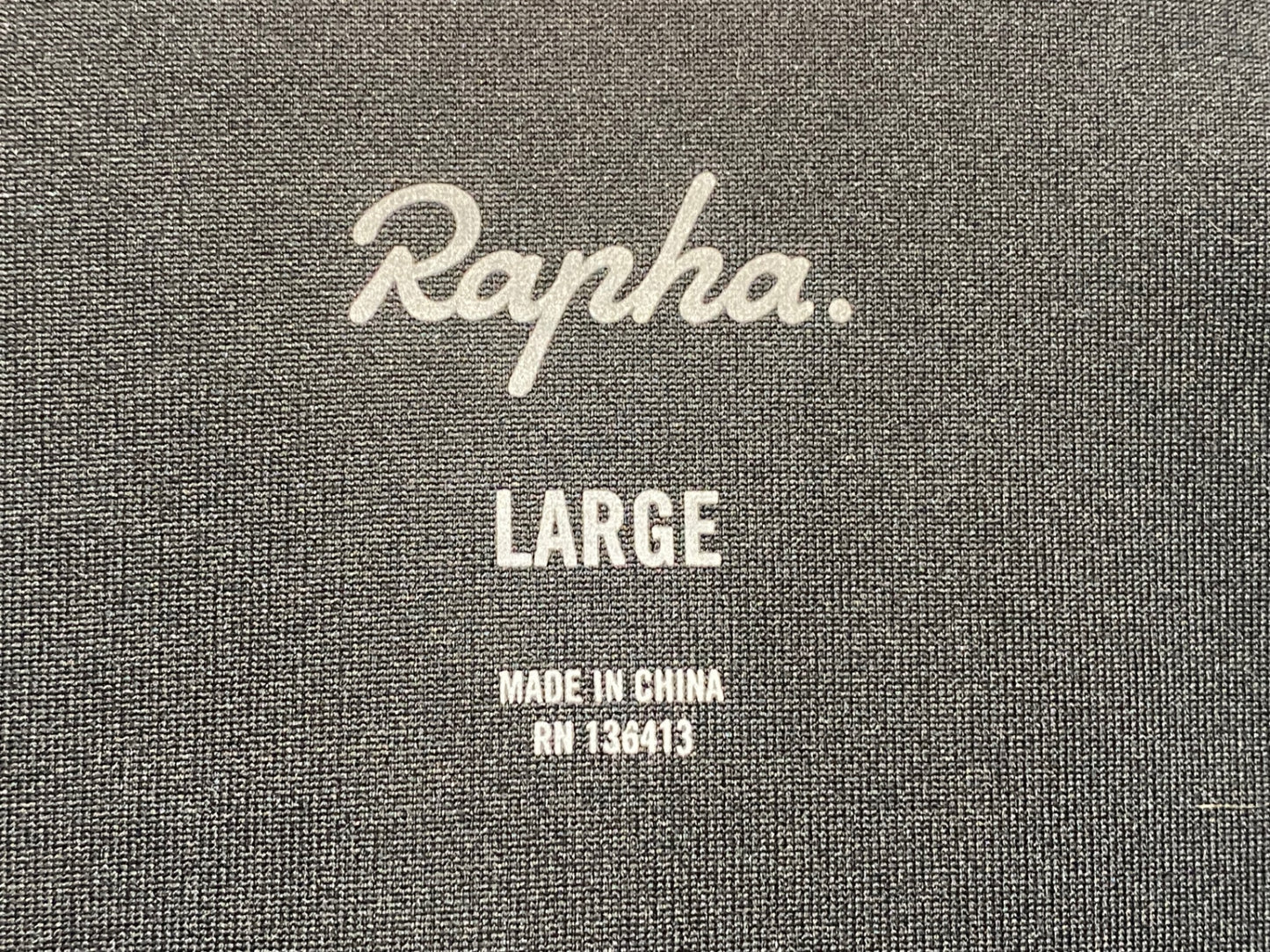 HZ525 ラファ Rapha CLASSIC WINTER JACKET 長袖 サイクルジャケット 黒 L