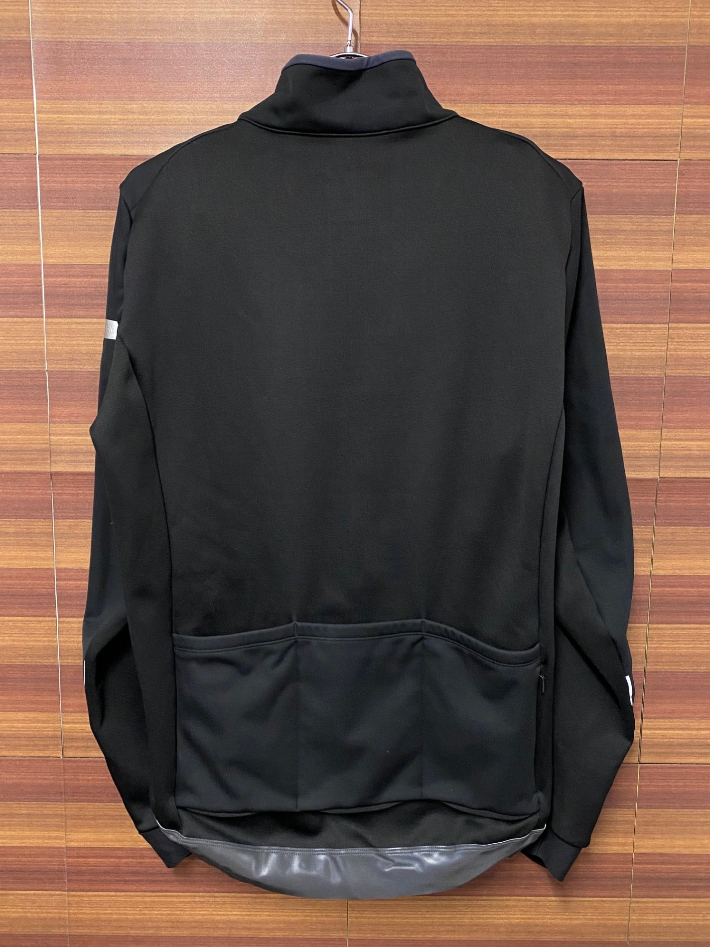 IT347 シマノ SHIMANO ウィンター サイクルジャケット 裏起毛 防風 L 黒