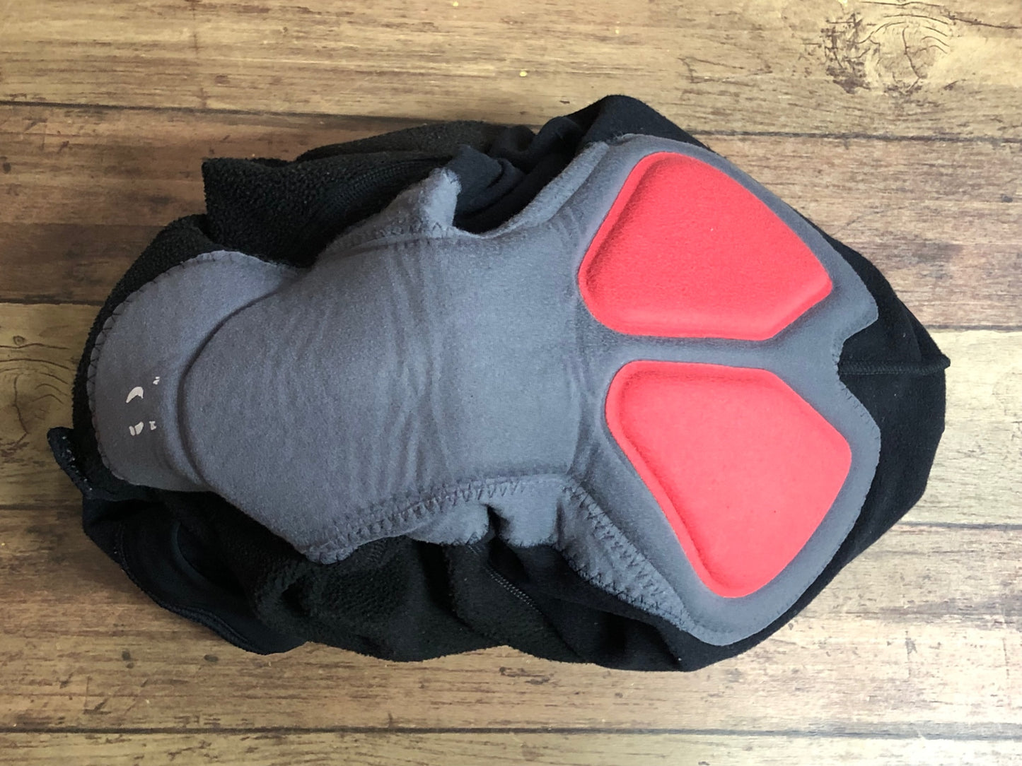 IP758 パールイズミ PEARL iZUMi ビブタイツ 黒 L 裏起毛 WIND BREAK ※パッドほつれ