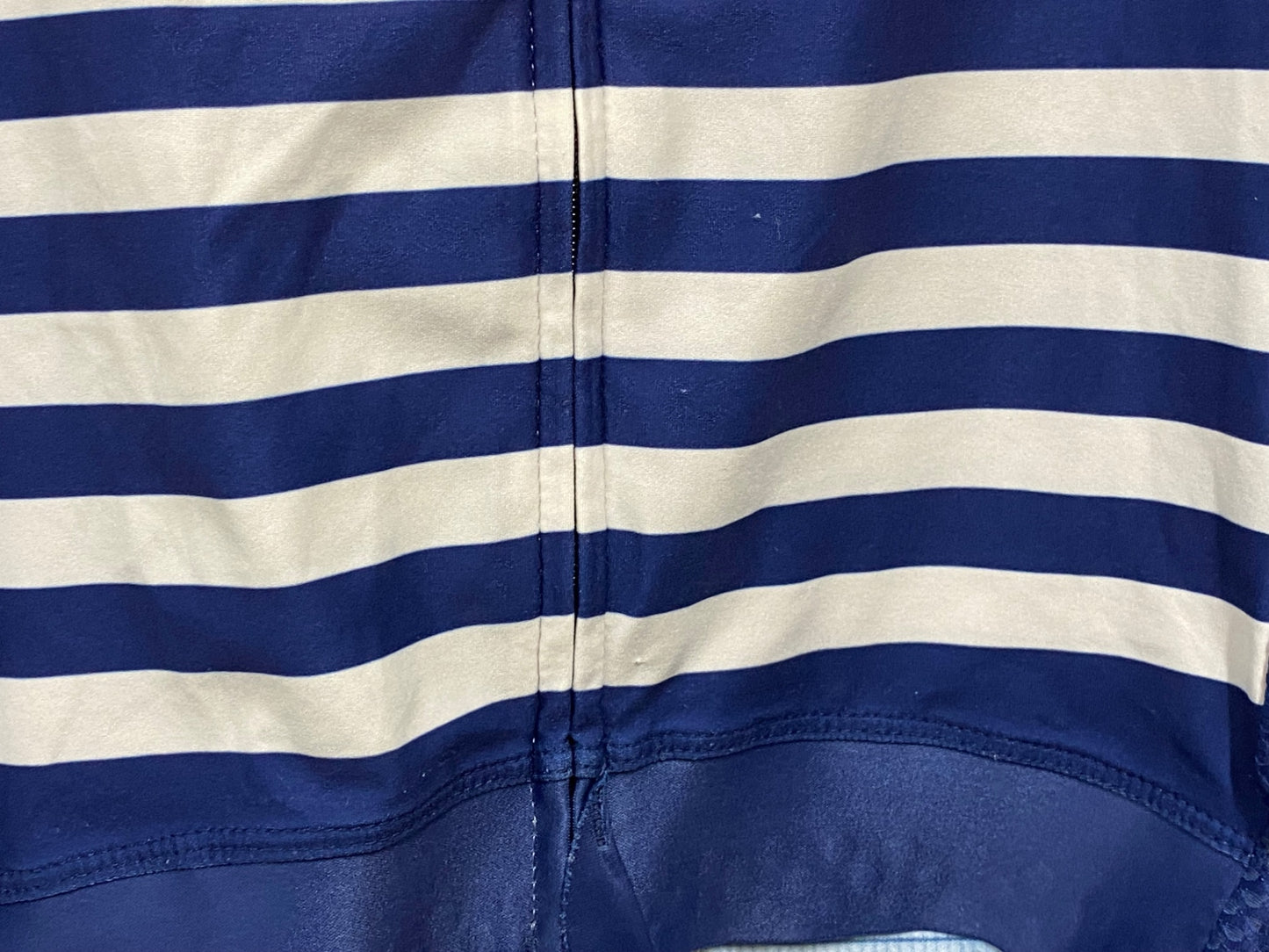 JA541 サコセブン SAKO7 半袖 サイクルジャージ 青 白 S