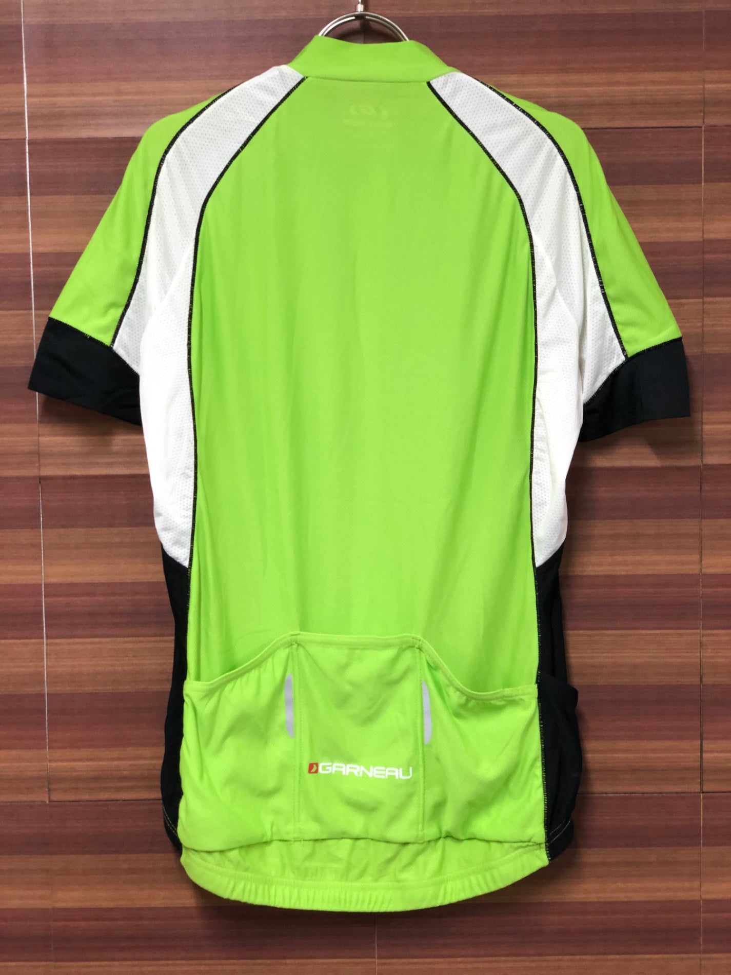 IW169 ルイガノ LOUISGARNEAU 半袖 サイクルジャージ 黄緑 M