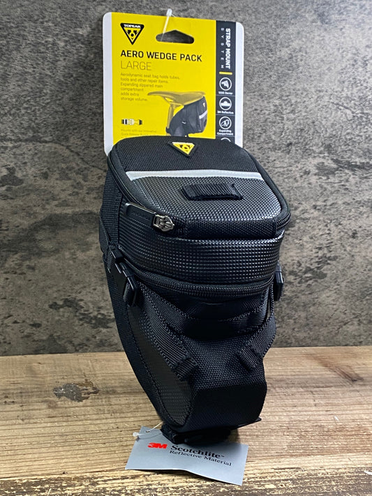 IV685 TOPEAK AERO WEDGE PACK サドルバッグ ブラック L