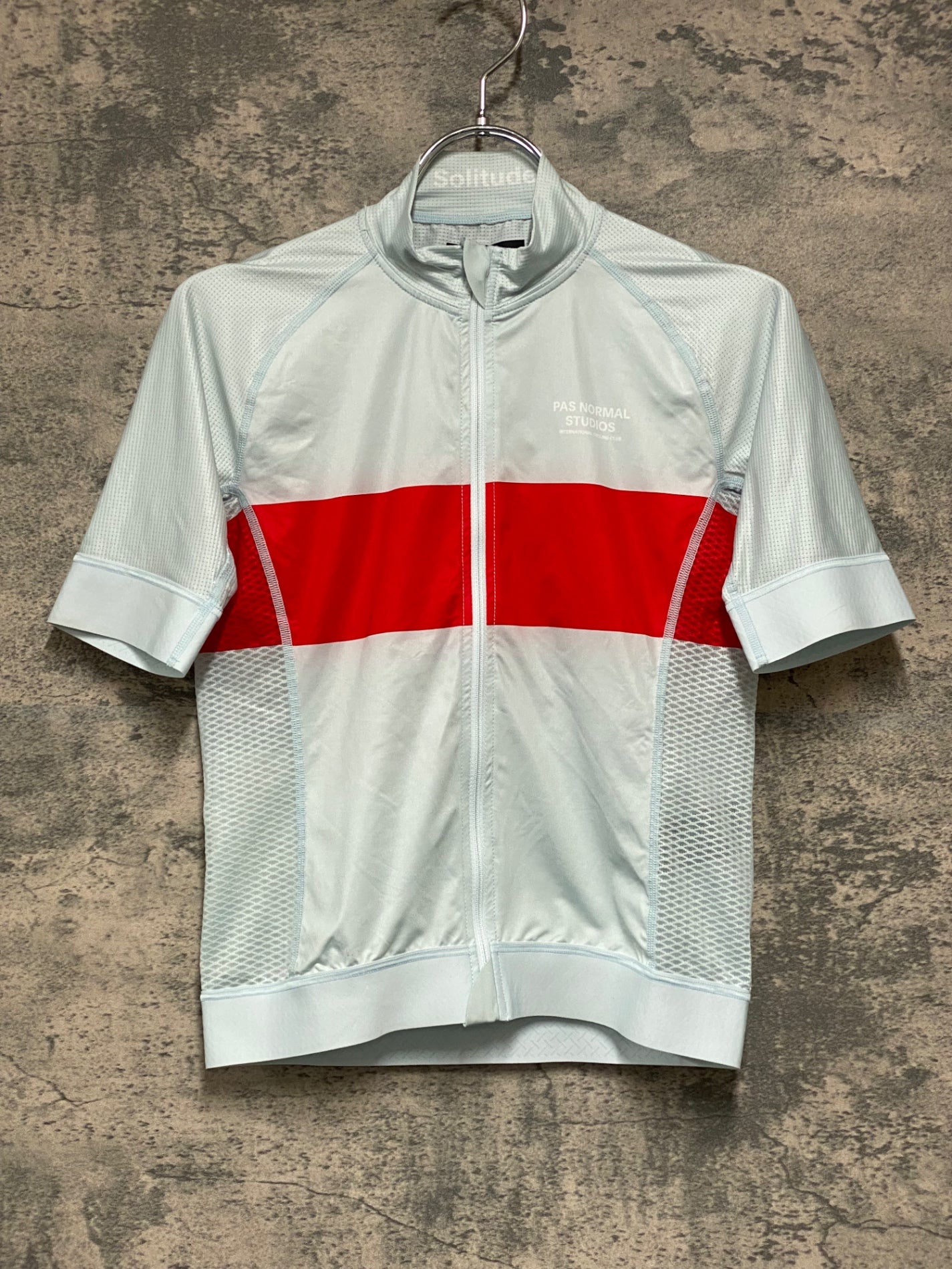 JC428 パスノーマルスタジオ Pas Normal Studios | Men's Solitude Jersey SS21 半袖 サイクルジャージ アイスブルー S