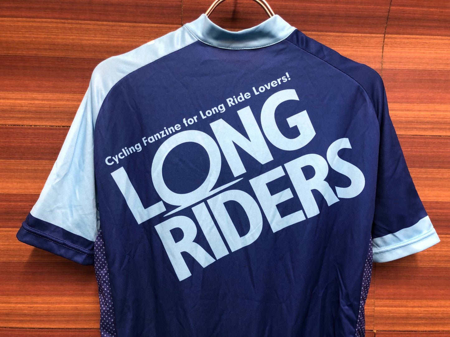 IS975 サンボルト SUNVOLT 半袖 サイクルジャージ 青 水色 L