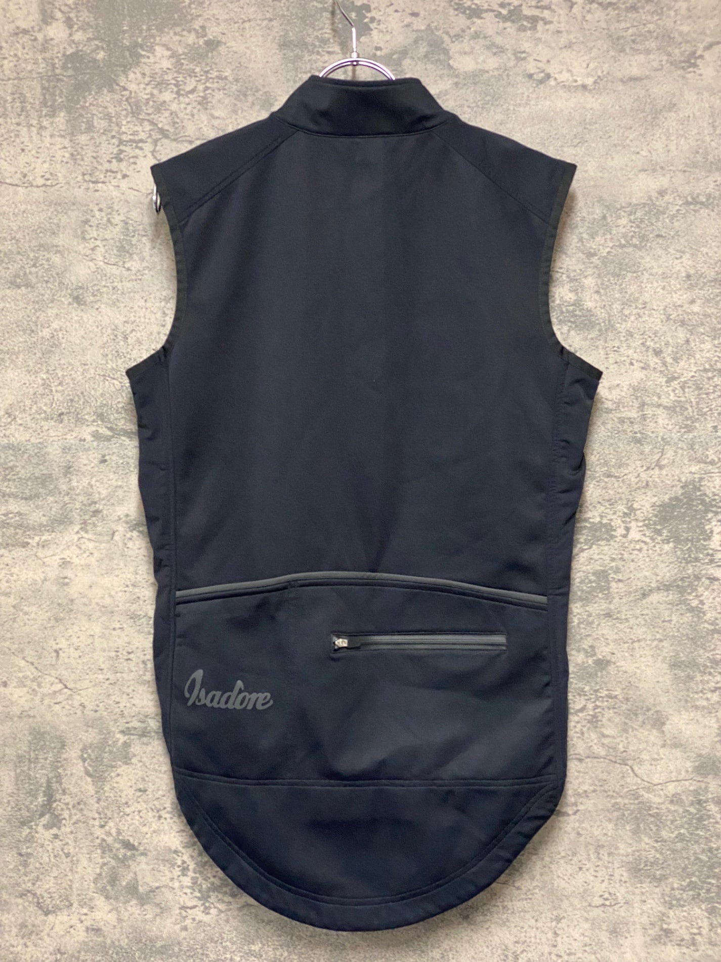 JC039 イザドア Isadore ジレ サイクルベスト 黒 M 裏起毛