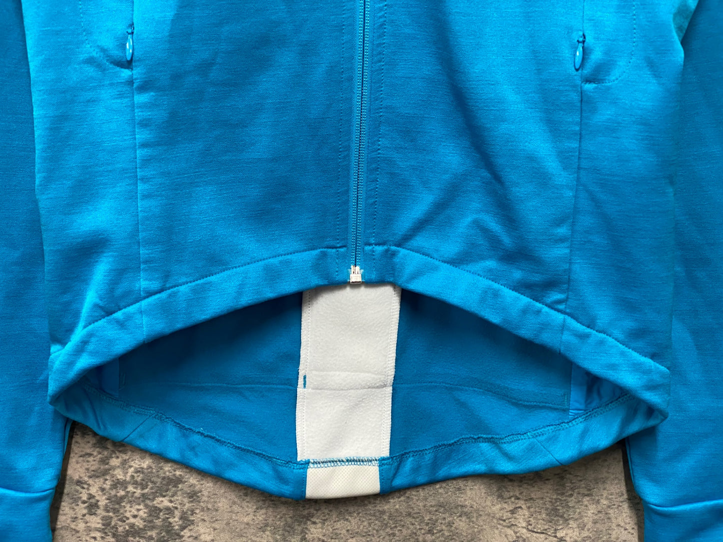 JC824 ラファ Rapha TRAINING WINTER JERSEY 長袖 サイクルジャージ 水色 S 裏起毛 TEAM sky