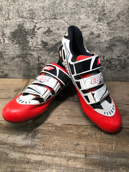 IP169 タイム TIME エキップ EQUIPE PRO EQ ビンディングシューズ 白 赤 3穴 EU41