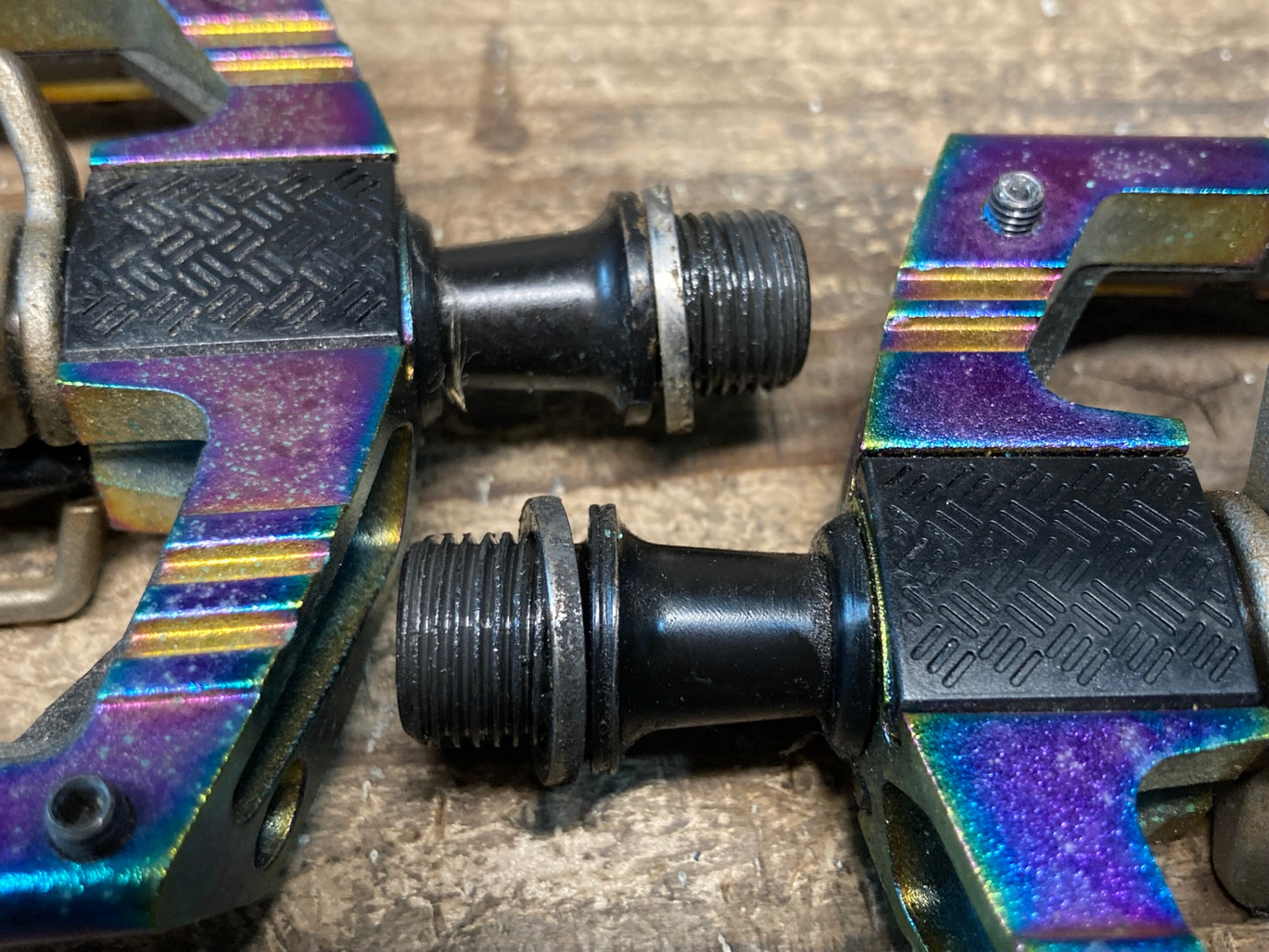 IW641 クランクブラザーズ CRANK BROTHERS MALLET E LS ビンディングペダル オイルスリック