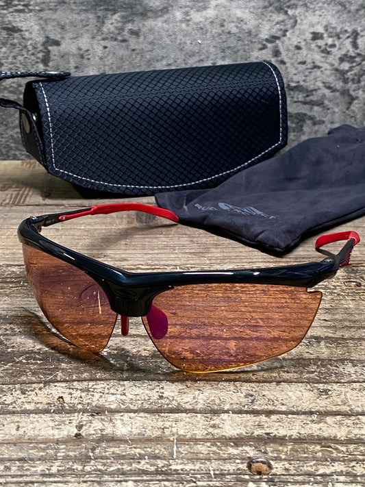 IW430 ルディプロジェクト RUDY PROJECT MAGSTER サングラス アイウェア 黒 赤 impactx Photo MultiLaser Racing Red