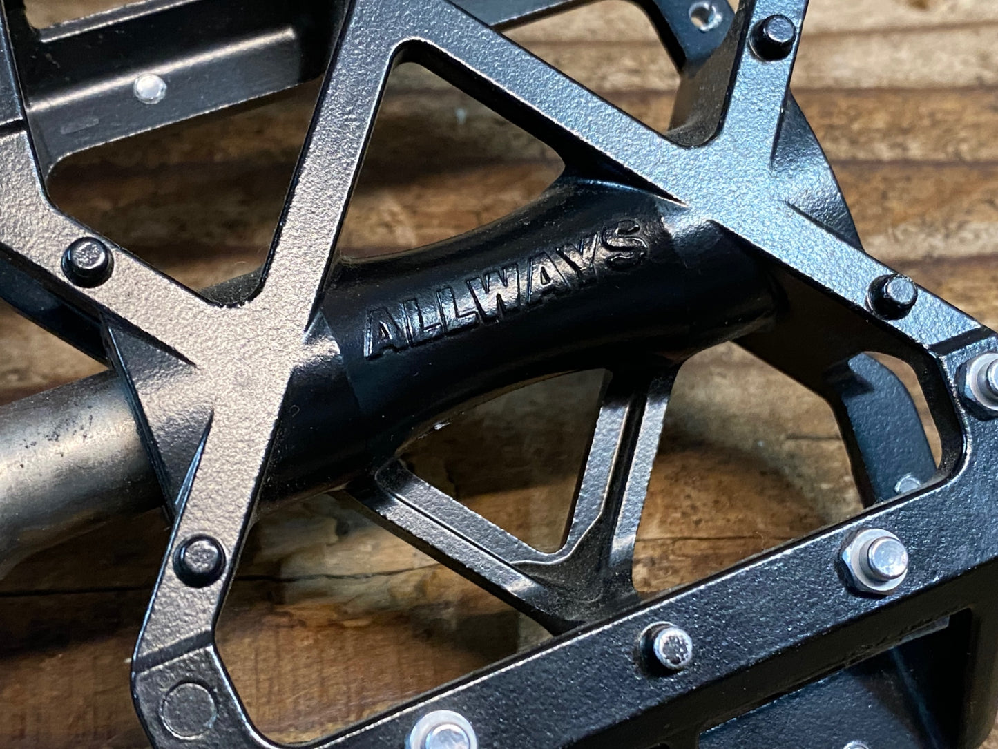 IR122 三ヶ島 MKS オールウェイズ ALLWAYS フラットペダル 黒