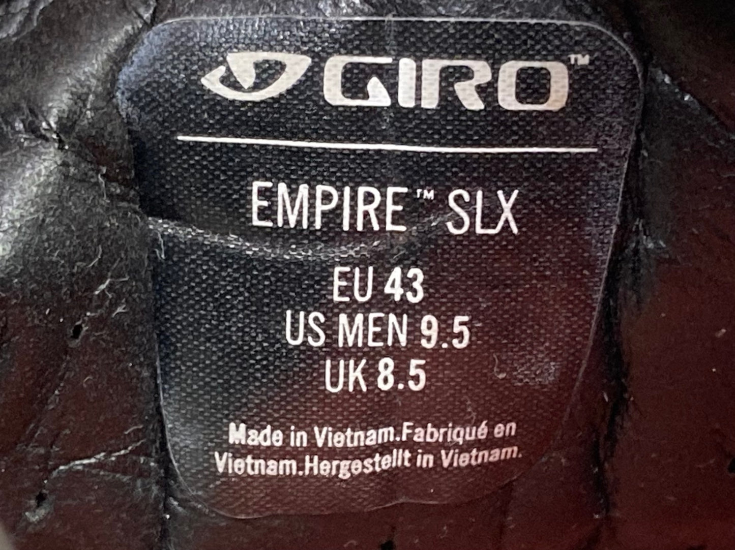 IJ883 ジロ GIRO EMPIRE SLX ビンディングシューズ 白 EU43 SPD-SL