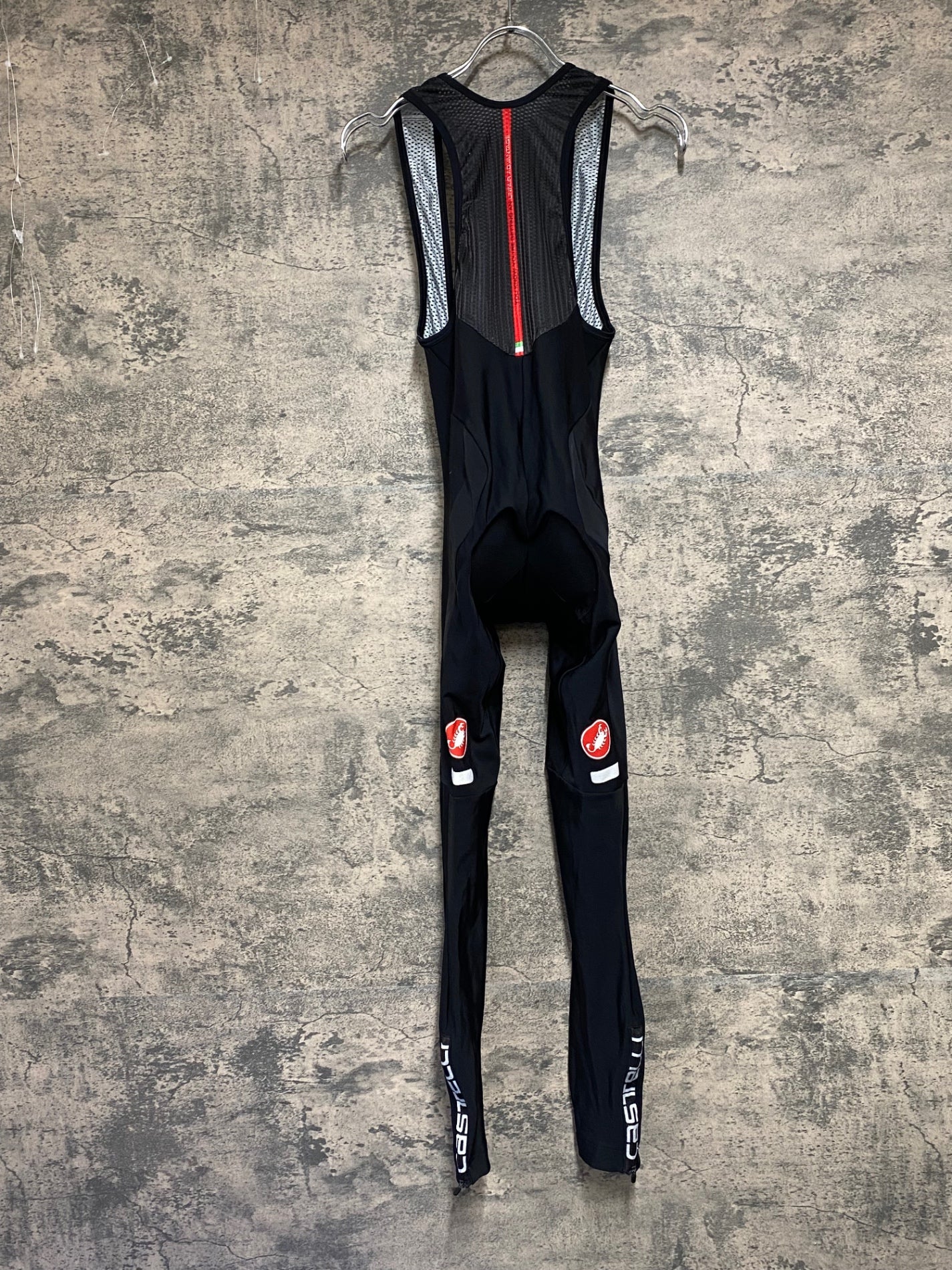 IZ775 カステリ CASTELLI ビブタイツ 黒 M 裏起毛