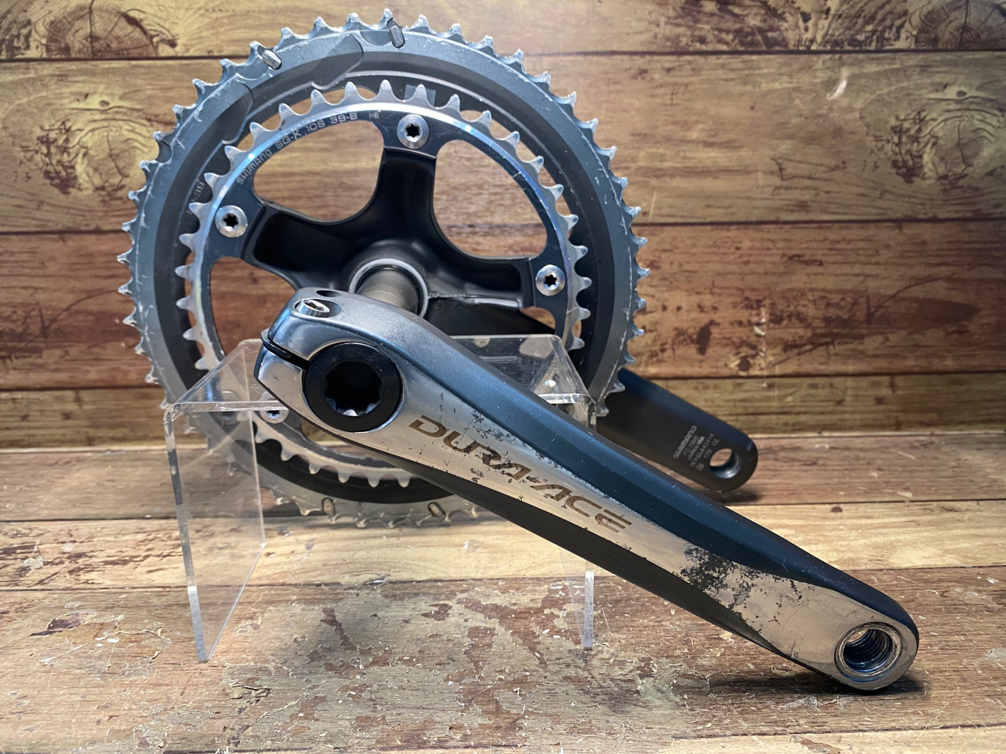 IJ782 シマノ SHIMANO デュラエース DURA-ACE FC-7900 クランクセット 52/36T 170mm 10S ※歯の摩耗大