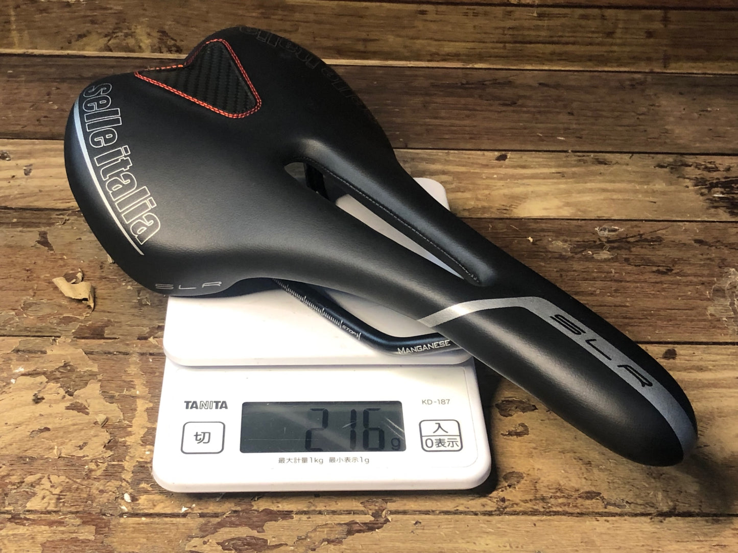 IA251 セライタリア Selle Italia SLR flow サドル MANGANESEレール 実測140mm