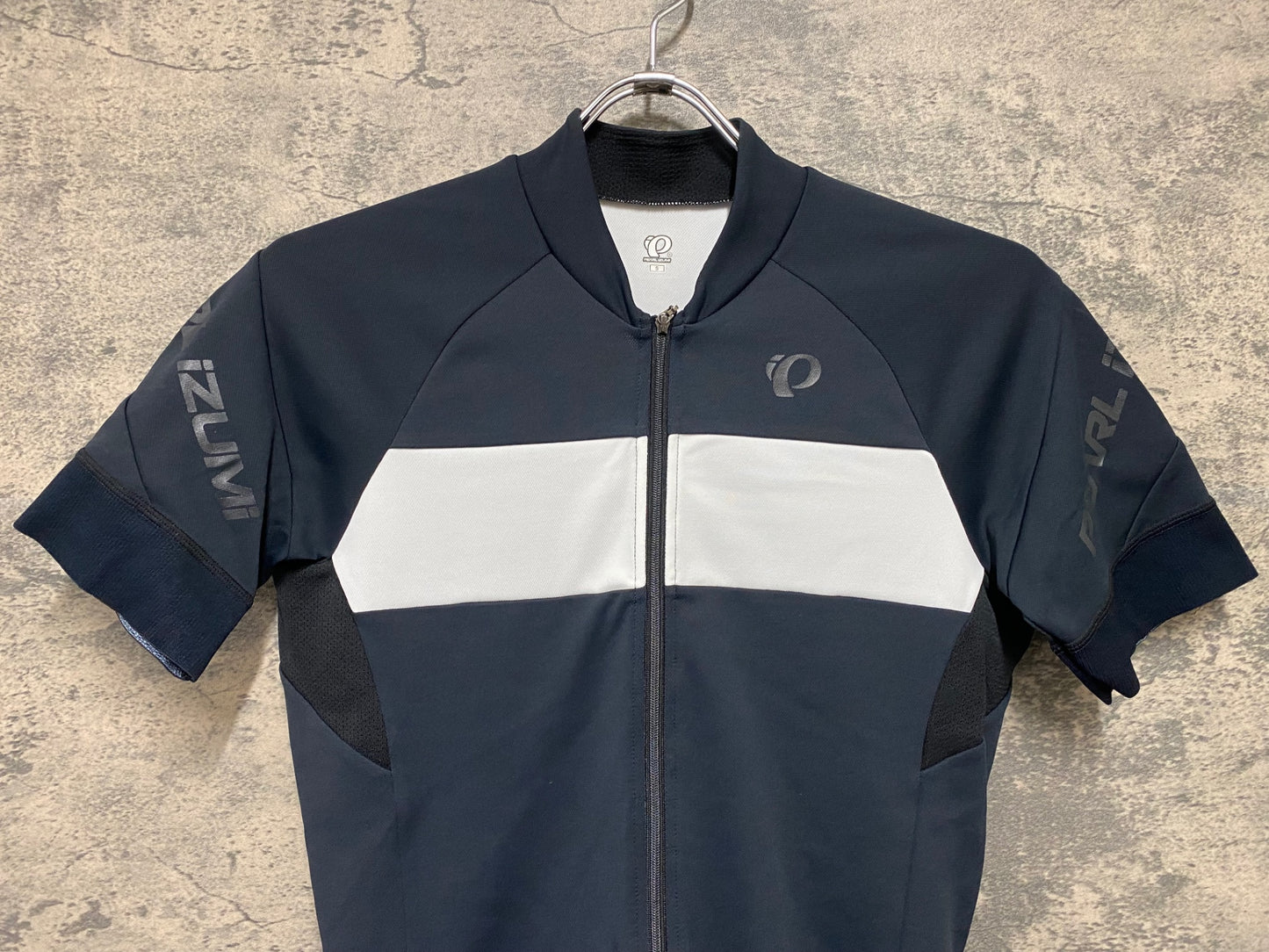 JC293 パールイズミ PEARLiZUMi 半袖 サイクルジャージ 黒白 S