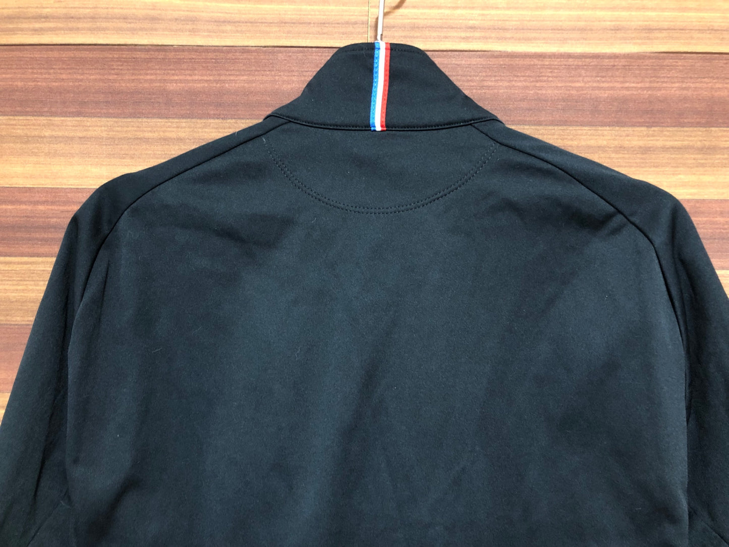 IO090 ルコックスポルティフ le coq sportif 長袖 サイクルジャージ 黒 L 裏起毛