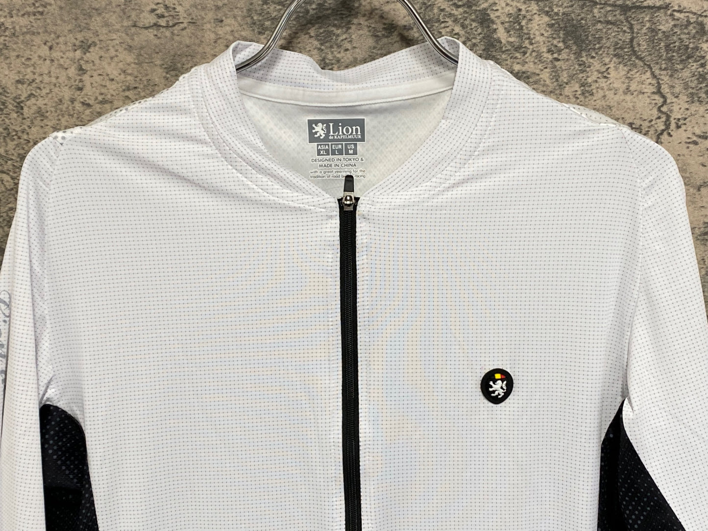 IX625 カペルミュール KAPELMUUR 半袖 サイクルジャージ 白 XL
