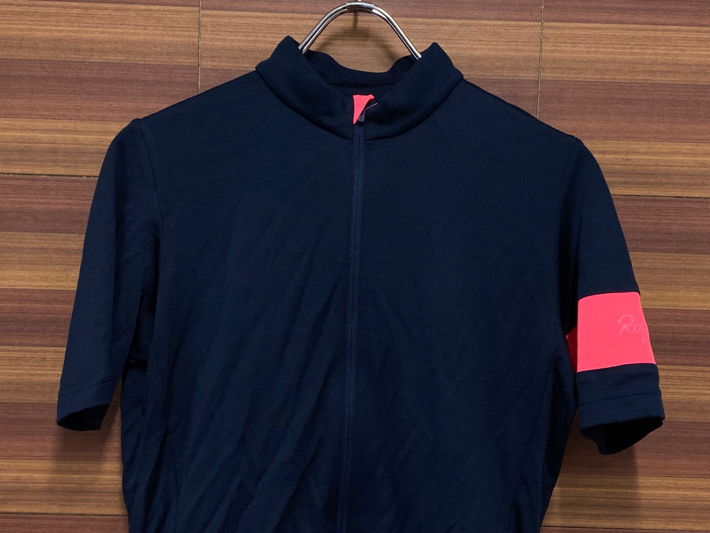 IT546 ラファ Rapha CLASSIC JERSEY 半袖サイクルジャージ 紺 M 擦れ