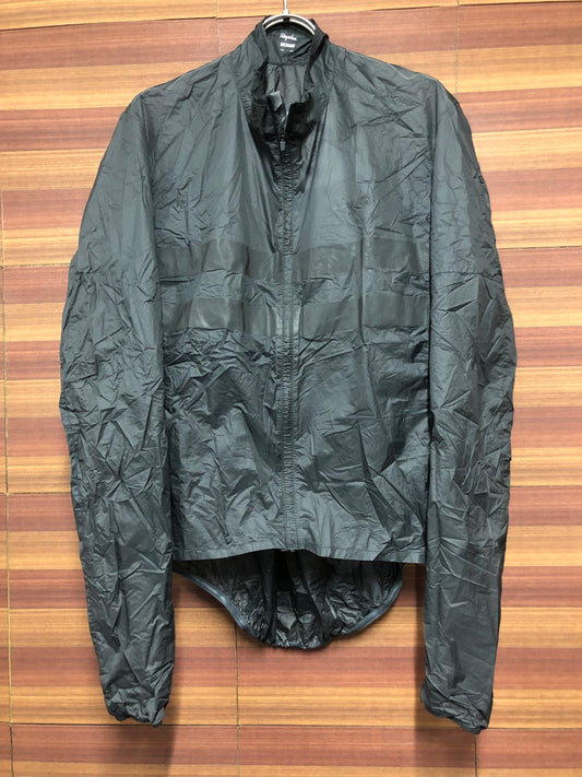 IO425 ラファ Rapha BREVET FLYWEIGHT WIND JACKET 長袖 ウインドブレイカー 黒 M