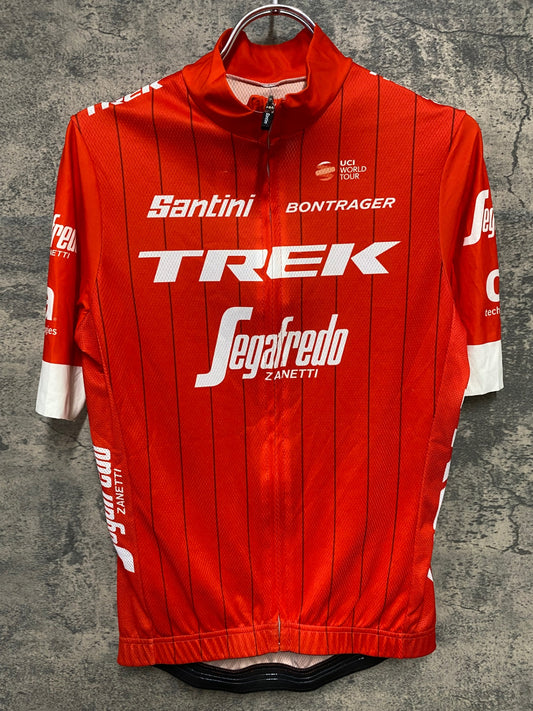 JB786 サンティーニ Santini 半袖 サイクルジャージ 赤 S
