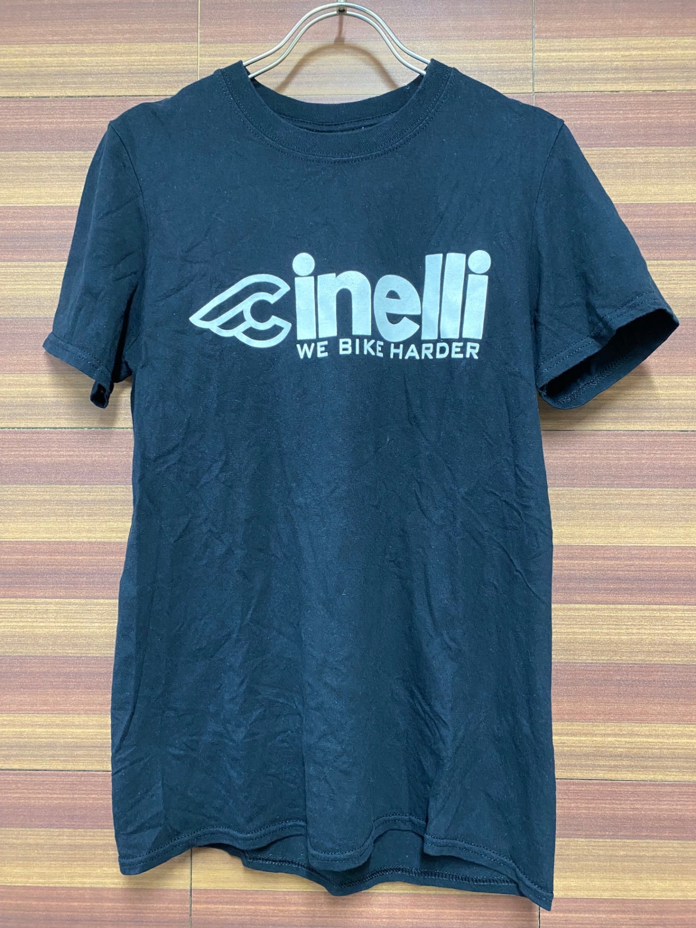 IH032 チネリ Cinelli 半袖 Tシャツ 黒 S