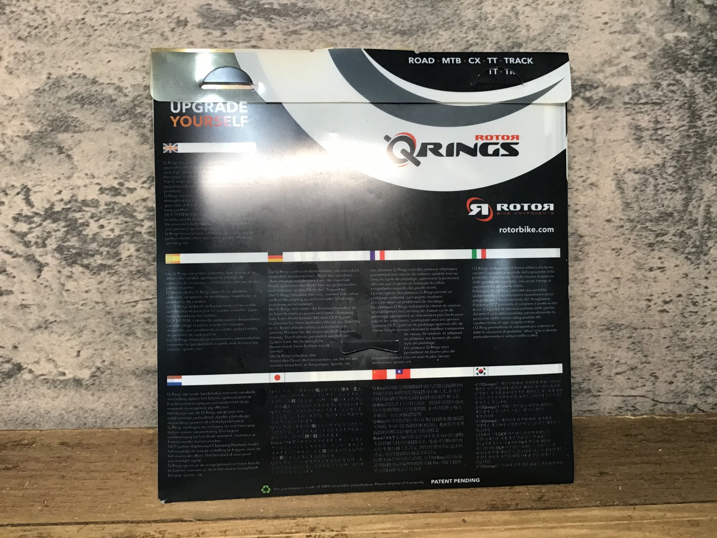 JA861 ローター ROTOR QRINGS アウター チェーンリング 130BCD 53T 5アーム 楕円