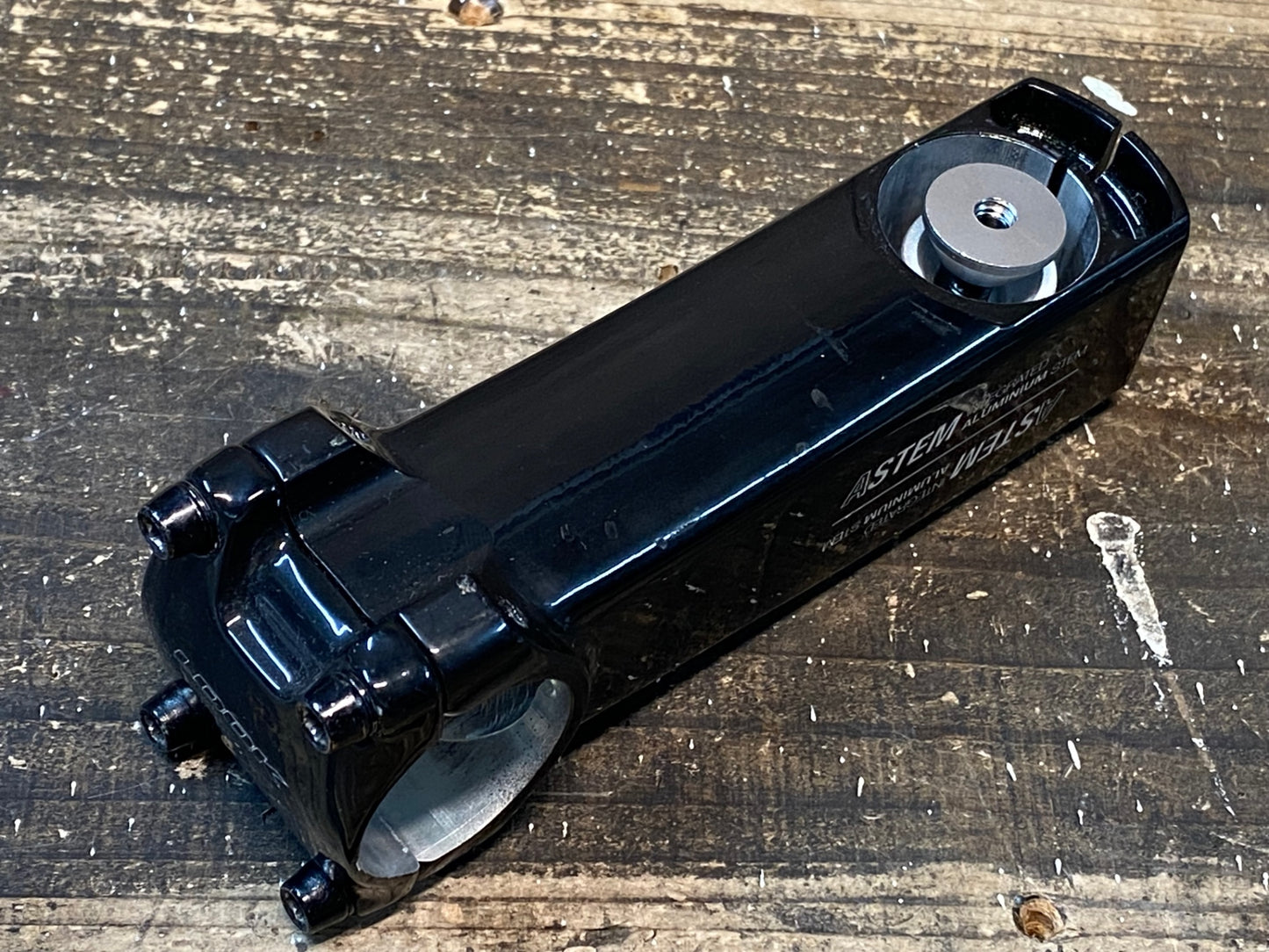 IU437 ルック LOOK A-STEM 100mm Φ31.8 艶あり トップキャップ プレッシャーアンカー付属