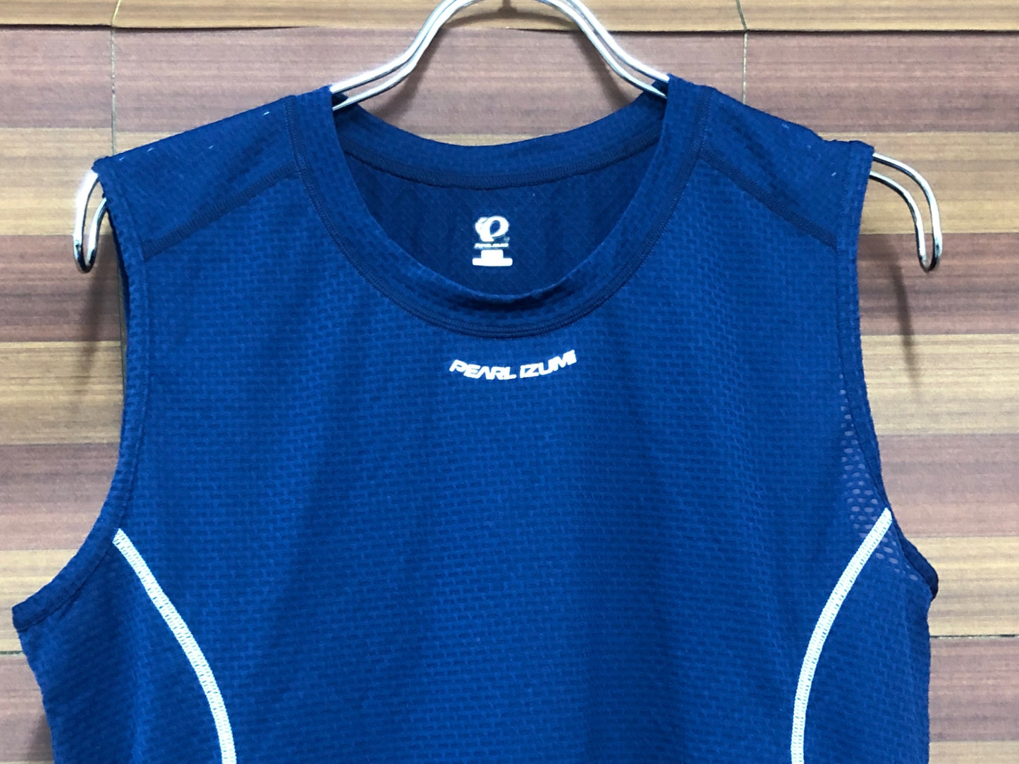 IQ852 パールイズミ PEARL iZUMi ノースリーブ べースレイヤー 青 XL