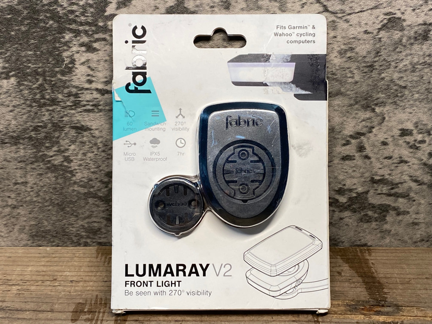 IZ085 ファブリック fabric LUMARAY V2 フロントライト 点灯確認済み