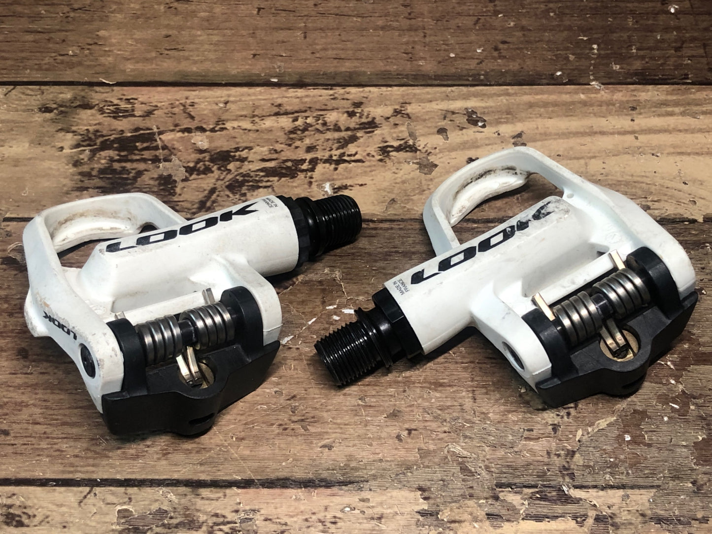 IN056 ルック LOOK ケオ KEO2 MAX ビンディングペダル 白 ※クリート付属