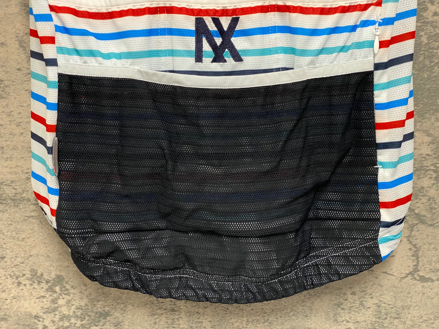 JB474 カフェドシクリステ CAFE DU CYCLISTE MONA Man 半袖 サイクルジャージ 白 M